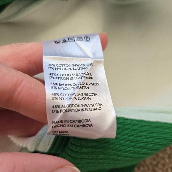 Anthropologie Daily Practice Women Preppy Fitted Midi Sweater Dress Ribbed XS - Picture 10 of 11